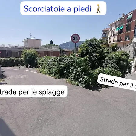 Con Terrazza E Vista Panoramica Апартаменты Алассио